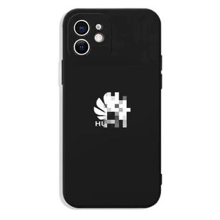 柯洁同款适用17华为logo手机壳黑色磨砂iPhone15适用于苹果16pro图标vivo小米华为专属手机套全包爱国防摔