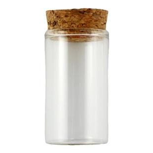 高颜值矮胖小玻璃瓶安静瓶15ml20毫升50种子保存罐空瓶植子标本瓶