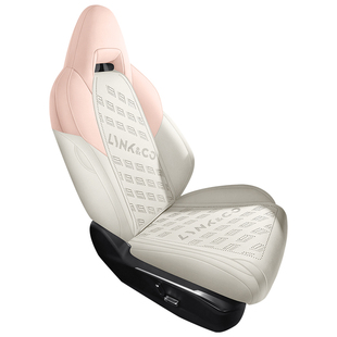 领克06/03/01专用座椅套全包围翻毛皮马鞍垫透气汽车座垫四季座套