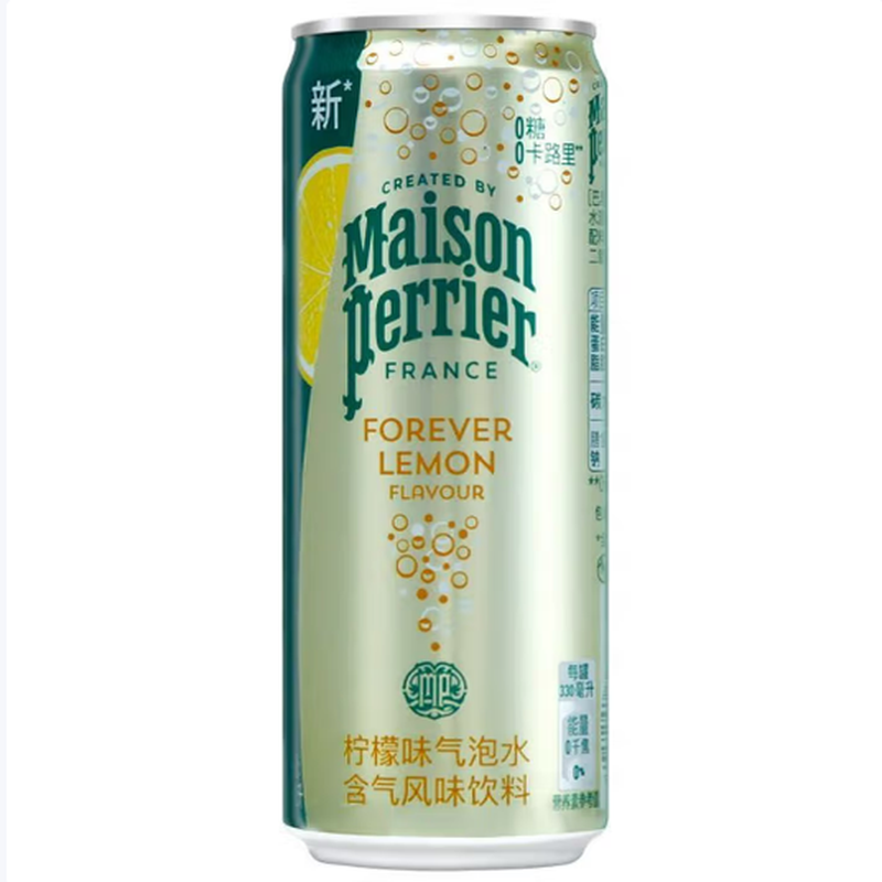 Perrier氼颂家巴黎水330ml*24罐