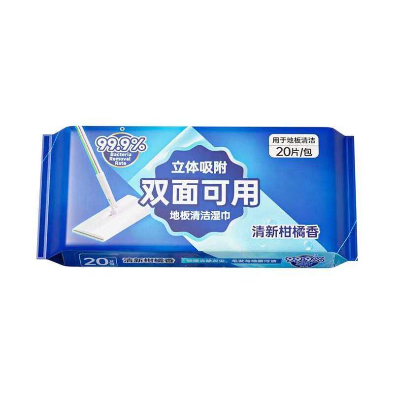 拖地湿巾地板清洁懒人拖把纸免洗抹布除尘一次性擦地湿纸巾