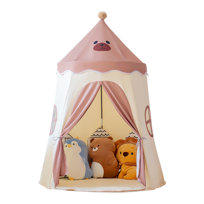 小斑鸠儿童帐篷室内宝宝游戏屋家用男孩女孩公主城堡玩具屋小房子