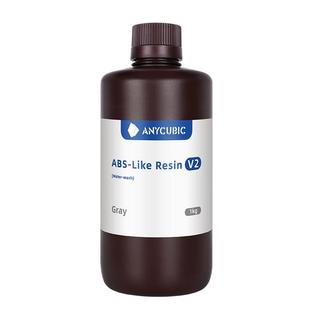 Anycubic/纵维立方光固化3D打印光敏树脂类ABS树脂 V2耗材材料可水洗免酒精低气味高流动性 LCD3D打印机