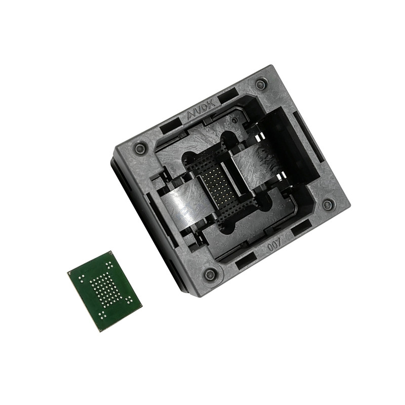 BGA63弹片老化座 bga63封装IC 测试座 数据恢复工具 BGA63测试座