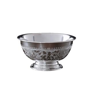 银碗999纯银套装 宝宝食用银餐具三件套足银家用纯银云南雪花银碗