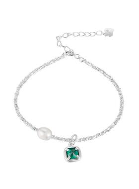 DAISYBEAUTYS925珍珠碎银手链