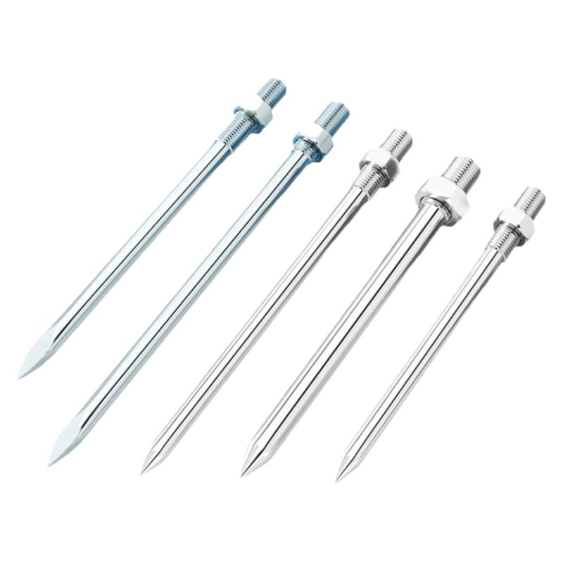 304/201不锈钢管卡钉抱箍钉子PVC管箍墙钉加长螺杆卡箍吊杆直杆钉