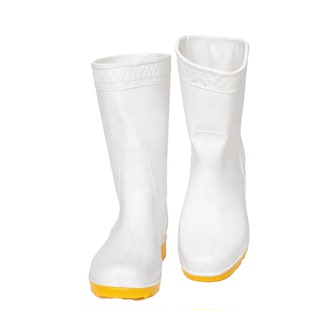 服装配套商品食品厂防水工作鞋车间防水鞋工人雨鞋白色男女鞋子