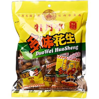 大余牡丹亭多味花生312g小包装