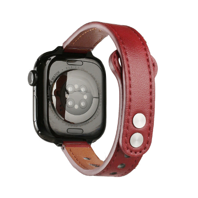 学长家新款创意双扣皮质表带女生