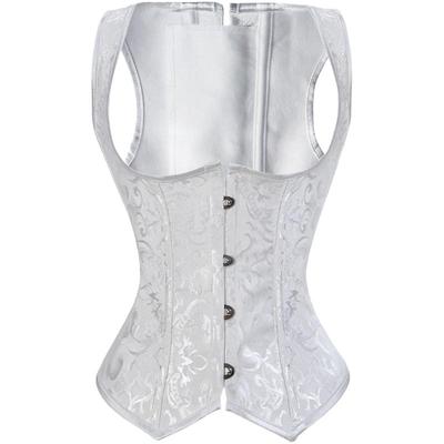 钢骨包背式宫廷收腹带塑身衣束腰