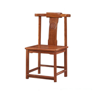 红木椅子花梨木靠背椅刺猬紫檀官帽椅茶桌椅组合新中式休闲实木椅