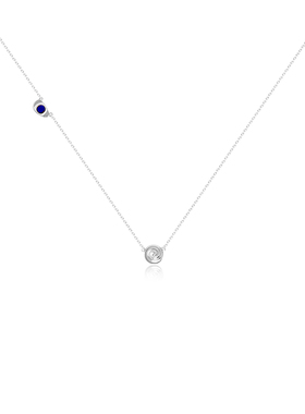 G/S极细年轮青金石气质项链