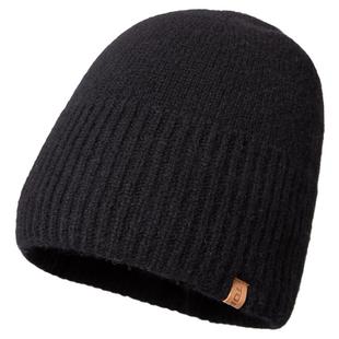 Fancet帽子男冬毛线帽美利奴羊毛冷帽休闲防寒大头针织保暖户外帽