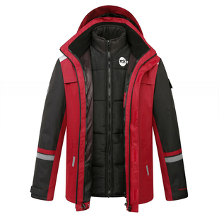 申通快递两件套韵达棉服冲锋衣顺丰圆通速递中通快运工作服秋冬装