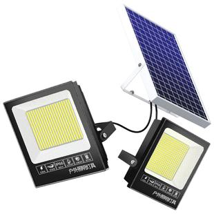 庭院灯家用室内照明太阳能灯一拖二感应防水农村超亮大功率户外灯