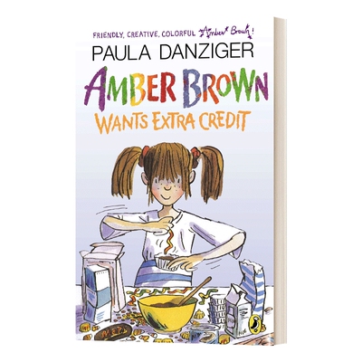 英文原版绘本 Amber Brown Wants Extra Credit 安珀·布朗想要额外的学分 英文版 进口英语原版书籍儿童外文书