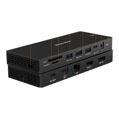 蓝硕扩展坞8kHDMI+DP高清传输