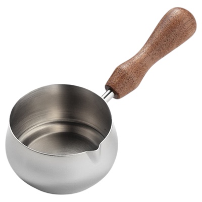 导流嘴小奶盅金色带柄酱汁杯