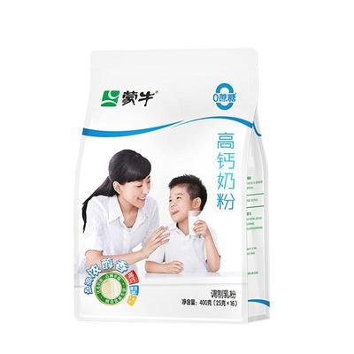 蒙牛高钙营养牛奶粉400g袋
