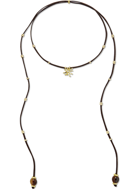 高级长款叠戴锁骨链精致百搭女生