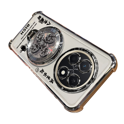 适用华为畅享90promax手机壳CHZ一AL00保护软硅胶套透明max带镜头膜畅想90pro四角全包气囊防摔男女CHZAL支架