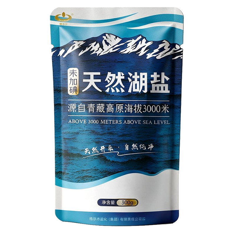 未加碘天然湖盐察尔汗