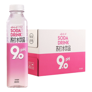 哇哈哈苏打水500ml无糖弱碱性