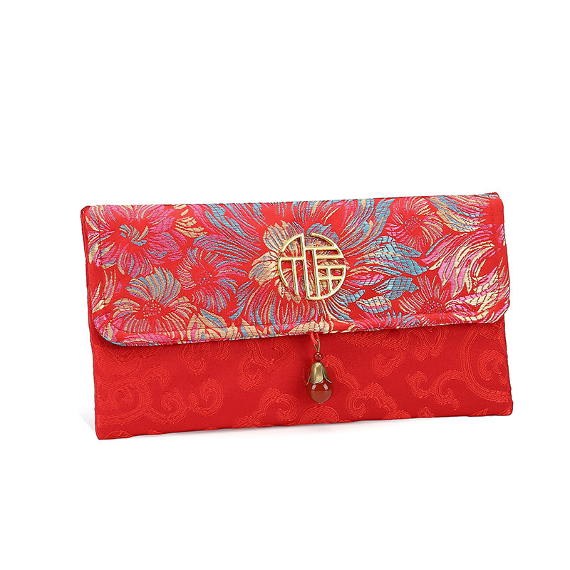 过年红包马年春节新年布艺万元压红包/利是封