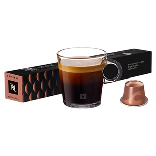 Nespresso奈斯派索胶囊咖啡 榛果风味咖啡意式黑咖啡分离烘焙10颗