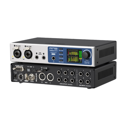 RME FireFace UCX II专业录音棚录音声卡编曲音频接口混音直播
