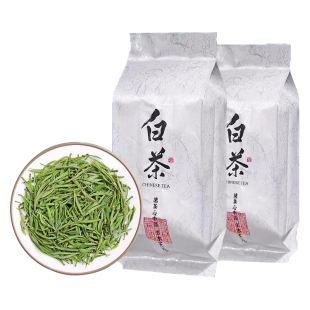 珍稀白茶安吉口粮绿茶明前正宗特级白茶叶2026新茶自己喝袋装散装