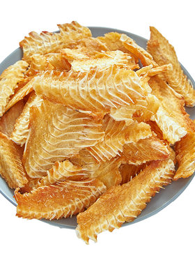 青岛特产香酥鱼排鱼骨头鱼干海鲜小吃零食即食香脆鱼骨粒