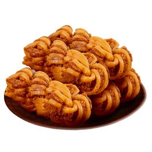 津顺祥天津特产大麻花散装香酥夹馅小麻花传统糕点零食批发整箱装