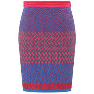 [博主同款]DVF 包臀裙提花短款针织半身裙KN4R008