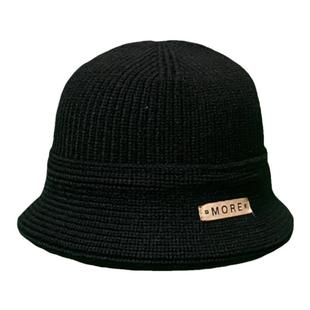 渔夫帽男毛线帽秋冬保暖护耳潮流ins男帽时尚百搭盆帽套头针织帽