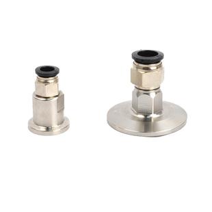 304不锈钢卫生气管接头快装内丝内螺纹丝接快速丝扣承压卡盘接头