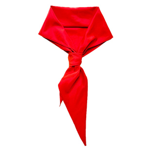 粤红晖少先队红领巾广东同款热销厚实柔软顺滑有垂感不透不起皱