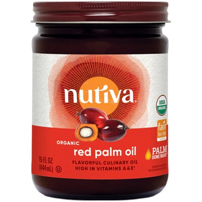 鹦鹉红棕榈油美国进口Nutiva哈里森推荐有机美毛亮羽纯天然补充剂