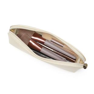 化妆刷收纳包笔刷袋便携拉链皮革旅行洗漱包高级感包内小包内胆包