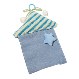 郁金香悬挂纸巾袋壁挂纸巾收纳包宿舍床上收纳抽纸挂袋床头收纳袋