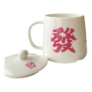 搞怪艺术马克杯带盖勺家用骨瓷喝水杯办公室陶瓷咖啡杯女生日礼物