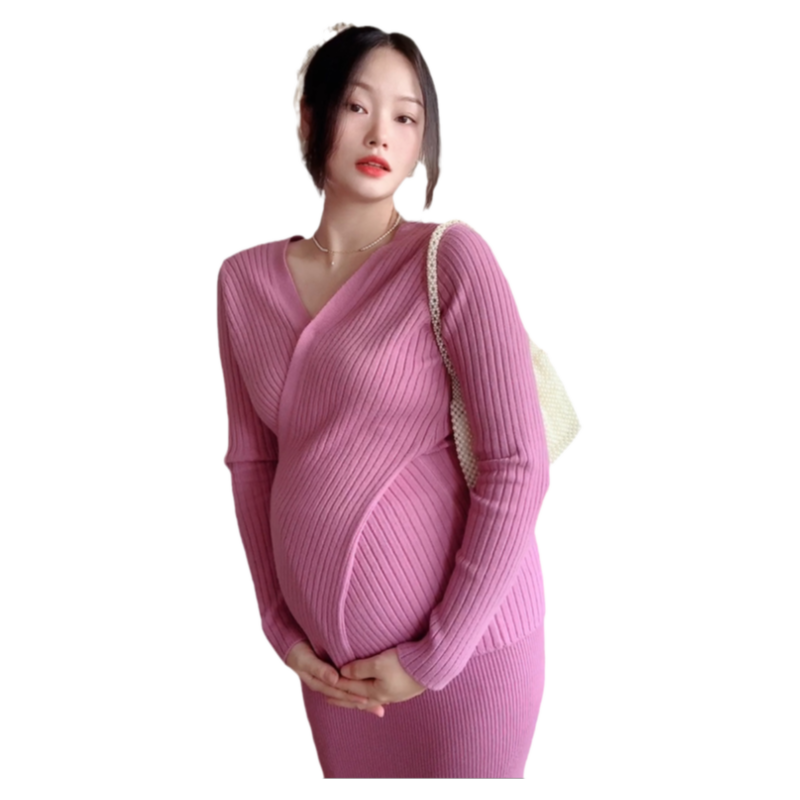 2021秋装孕妇装优密儿针织