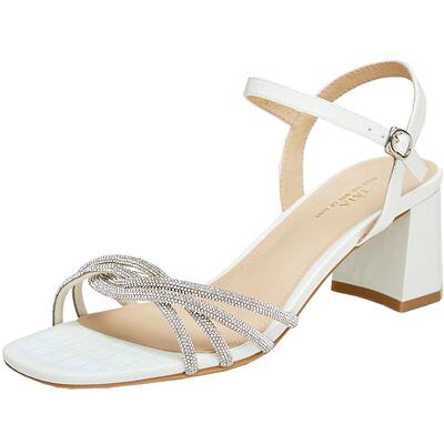 Tata他她法式粗跟凉鞋女