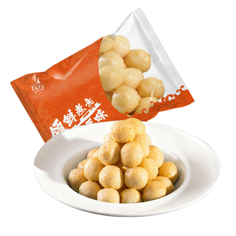 丰味湾港式黄金鱼蛋手工海鱼丸子