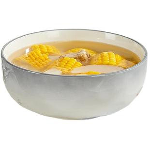 高级感汤碗大号家用2025新款大碗汤面碗吃面条碗泡面碗8英寸汤盆