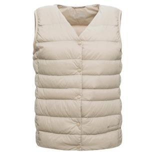 君羽户外鹅绒马甲男800蓬轻薄圆领内搭鹅绒羽绒马甲背心女137