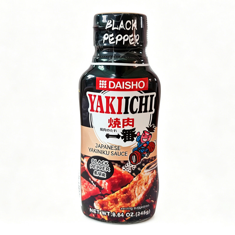 日本进口大逸昌黑胡椒风味烤肉酱汁烧鸟串烧烤调味汁牛肉饭调味酱