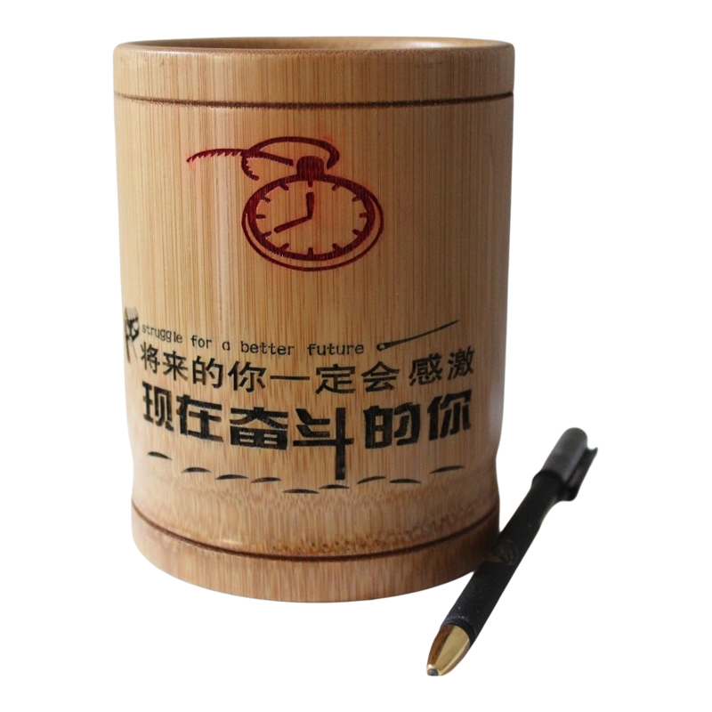 圆形笔筒简约时尚文房四宝笔筒