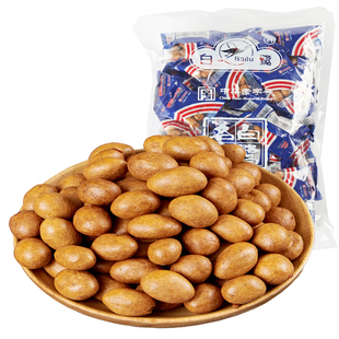 厦门特产白鹭鱼皮花生500g鱼皮豆坚果炒货香脆花生米怀旧零食小吃